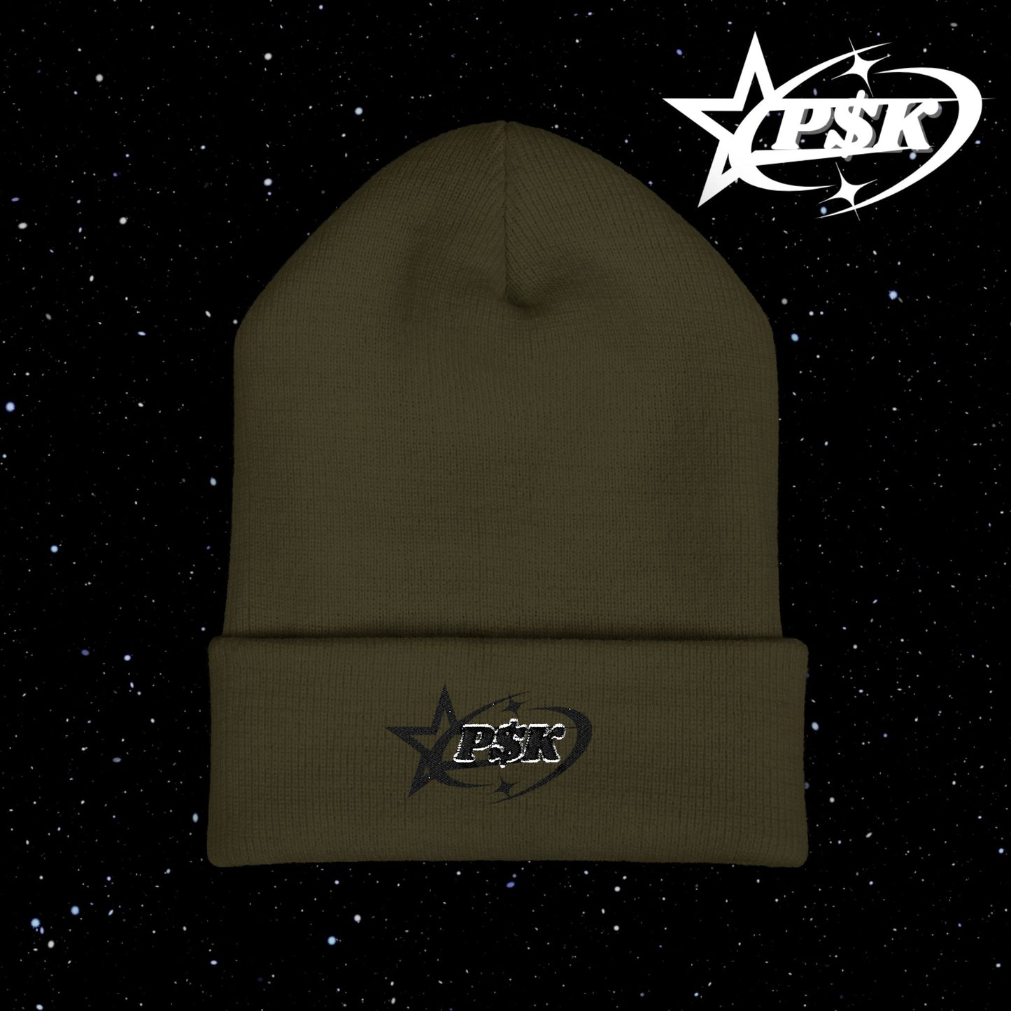 classic beanie (black text) (d2)