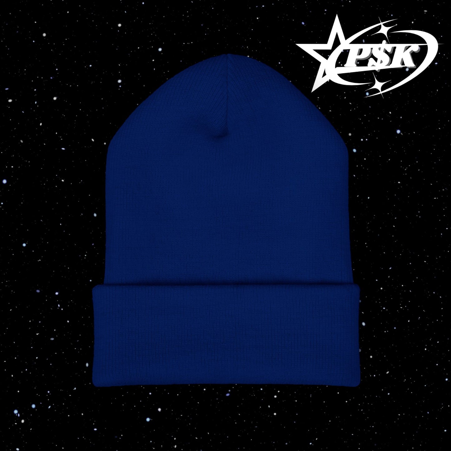 classic beanie (white text) (d2)