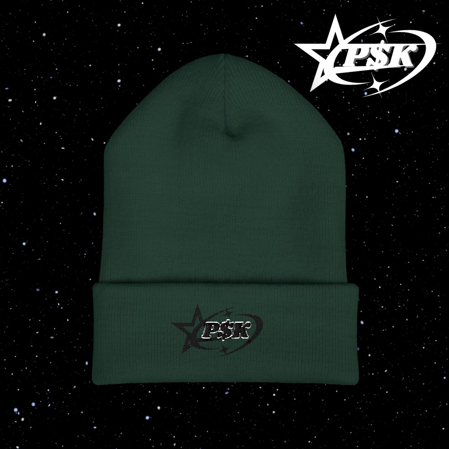 classic beanie (black text) (d2)